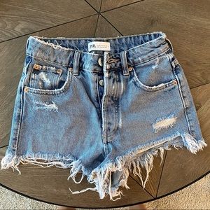 Zara High Waisted Short